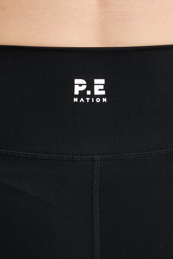 Спортивні шорти жіночі P.E Nation Dynamic колір чорний фото 4