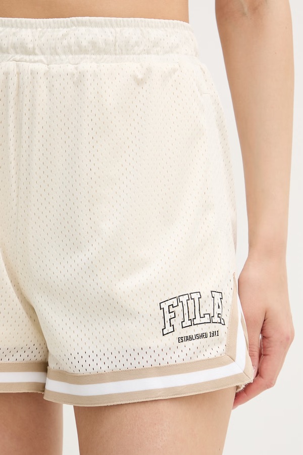 Спортивні шорти жіночі Fila VILLANOVA колір бежевий фото 4