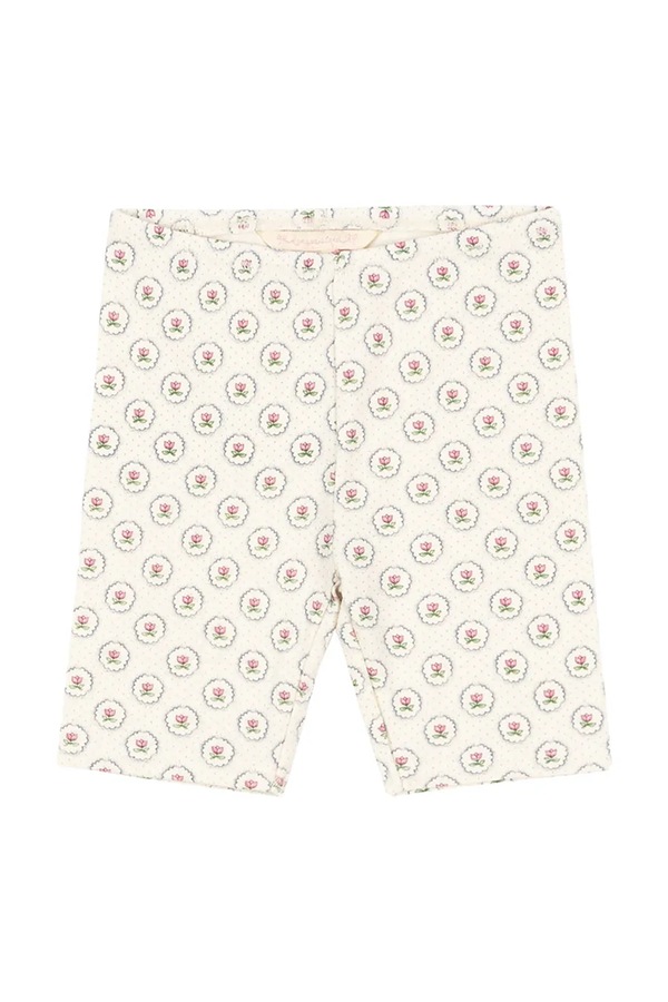Дитячі бавовняні шорти Konges Sløjd CLASSIC SHORT LEGGINGS GOTS колір бежевий