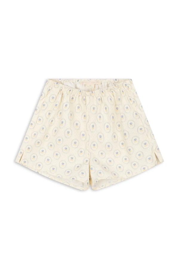 Детские хлопковые шорты Konges Sløjd COEUR SHORTS GOTS цвет бежевый