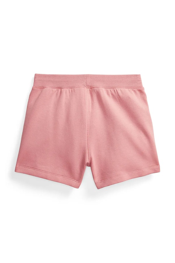 Дитячі шорти Polo Ralph Lauren колір рожевий