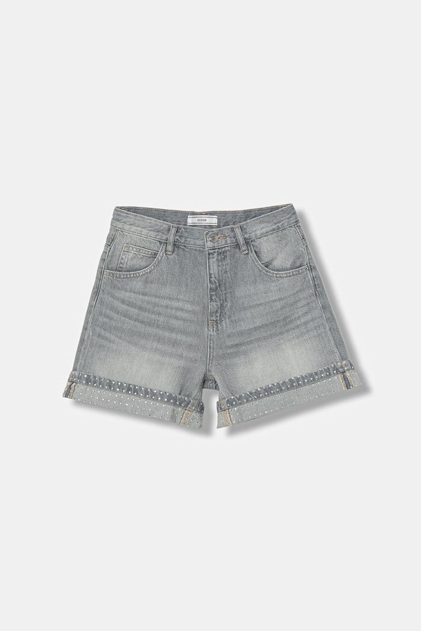 Шорты детские джинсовые Guess цвет серый
