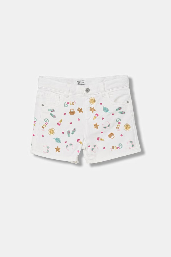 Шорты детские Guess цвет белый