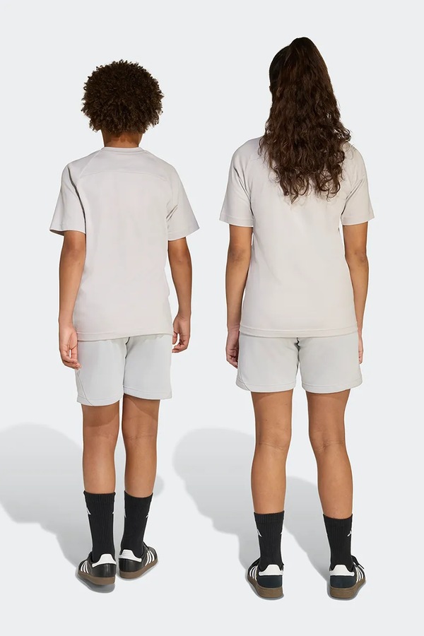 Дитячі шорти adidas Performance колір сірий фото 2