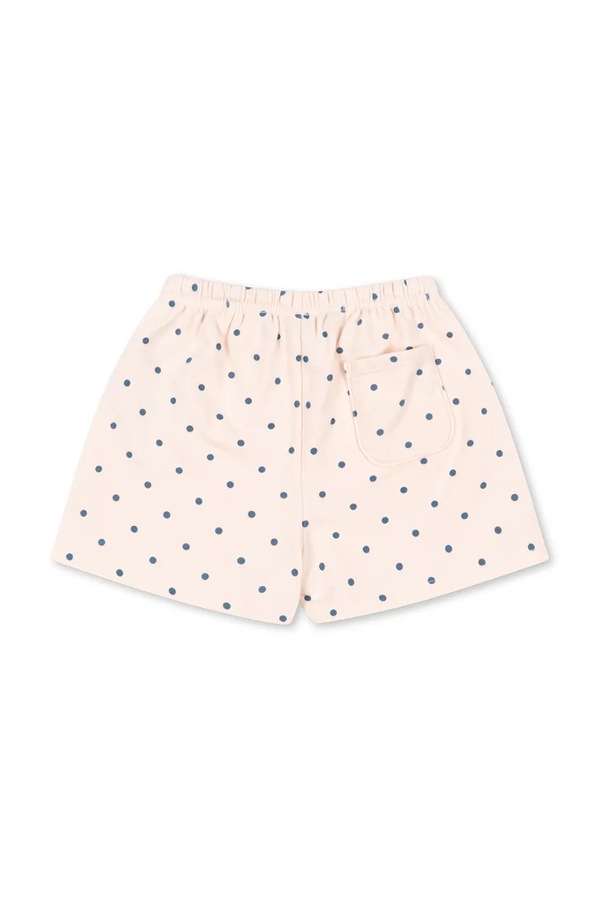 Детские хлопковые шорты Konges Sløjd SPOTTY SWEAT SHORTS GOTS цвет бежевый фото 2