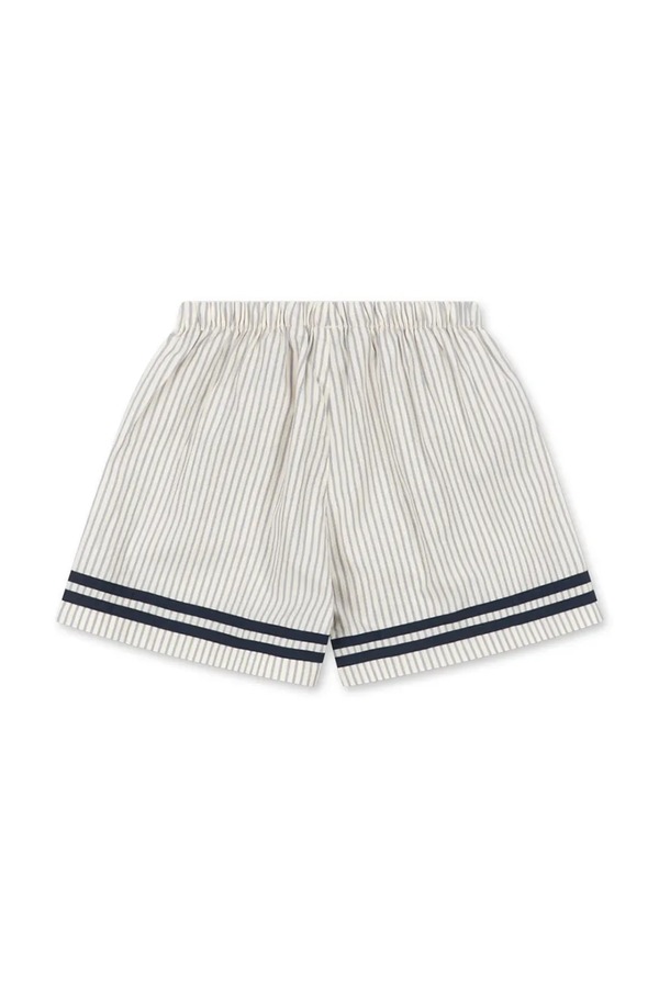 Шорти дитячі бавовняні Konges Sløjd ALLIE SAILOR SHORTS GOTS колір білий