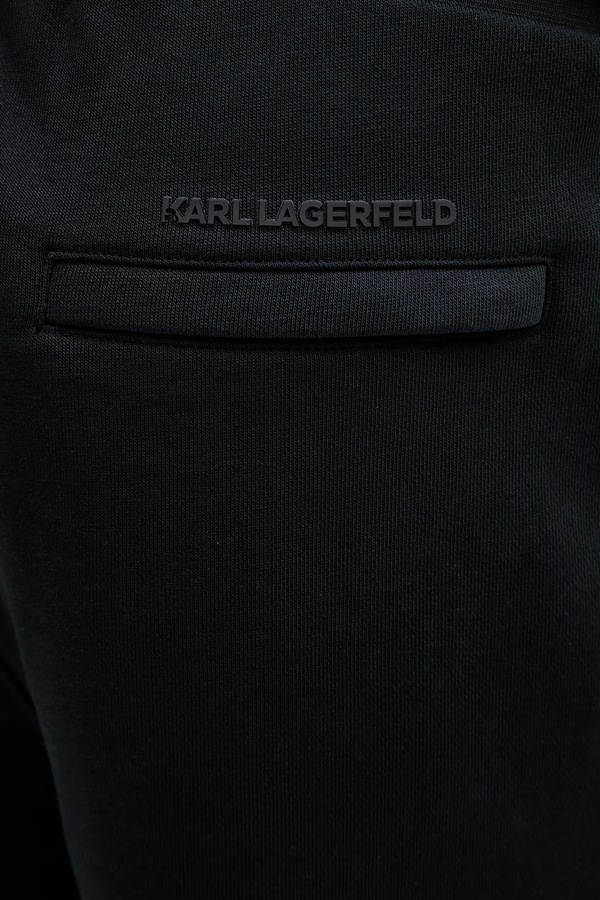 Шорти чоловічі Karl Lagerfeld колір темно-синій фото 4