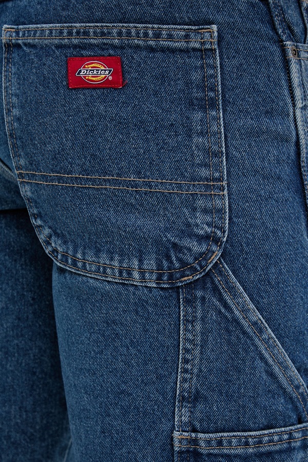 Шорти чоловічі бавовняні Dickies колір блакитний фото 4