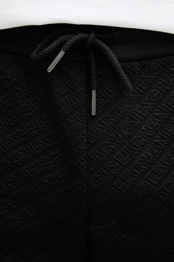 Трикотажні шорти чоловічі Armani Exchange колір чорний фото 4