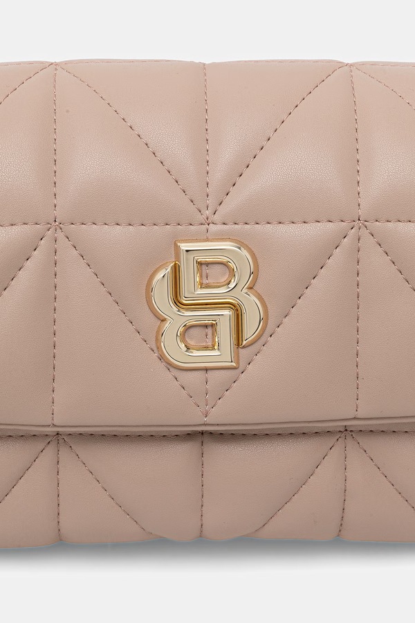 Сумка крос-боді жіноча зі штучної шкіри BOSS B_ICON M Sh. Bag QN колір бежевий фото 4