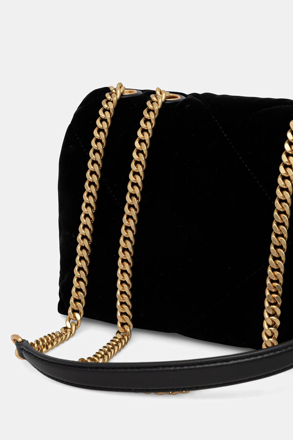 Сумочка Tory Burch Kira Diamond Quilt цвет черный фото 2