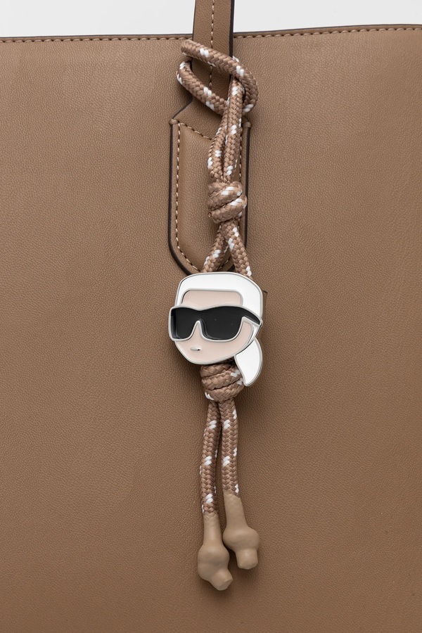 Сумочка Karl Lagerfeld IKON колір коричневий фото 4