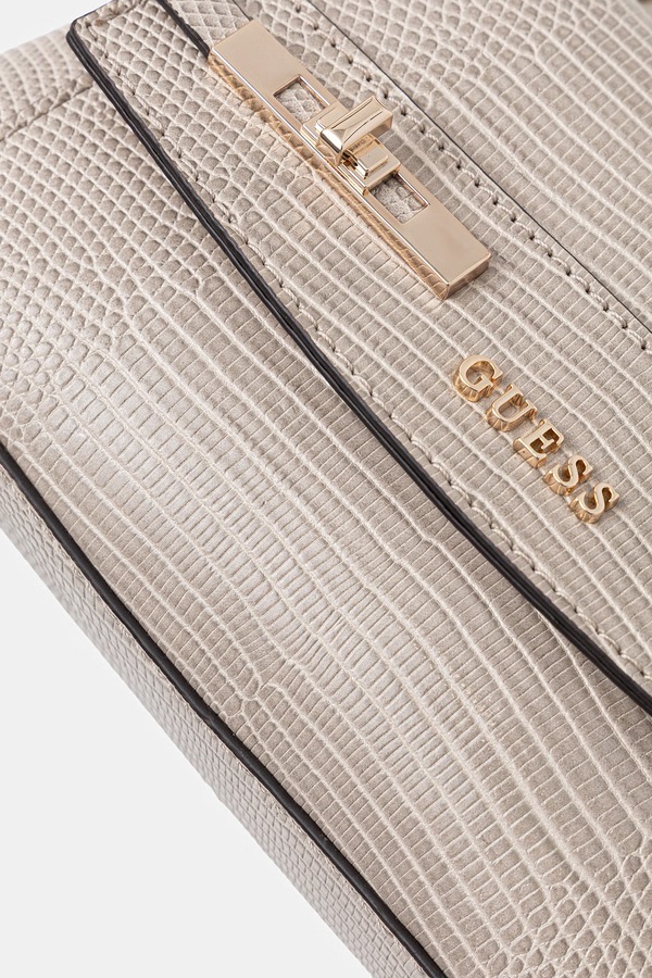 Сумочка Guess MELINDA колір бежевий фото 4