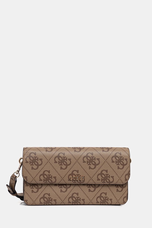 Сумочка Guess SADIE цвет бежевый