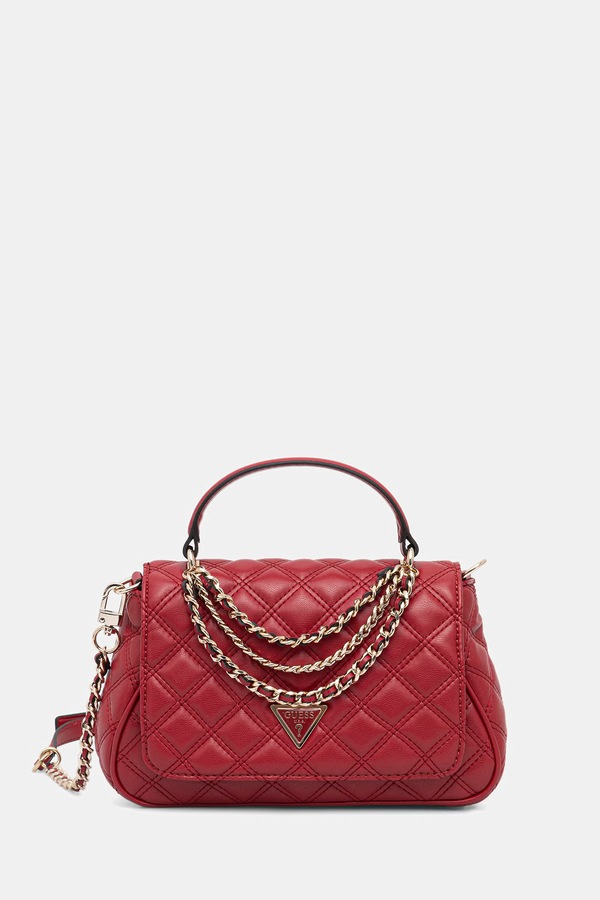 Сумка кросс-боди женская из искусственной кожи Guess GIULLY цвет красный