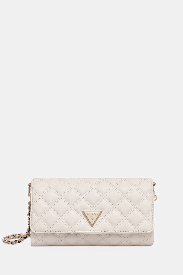 Сумочка Guess GIULLY колір бежевий