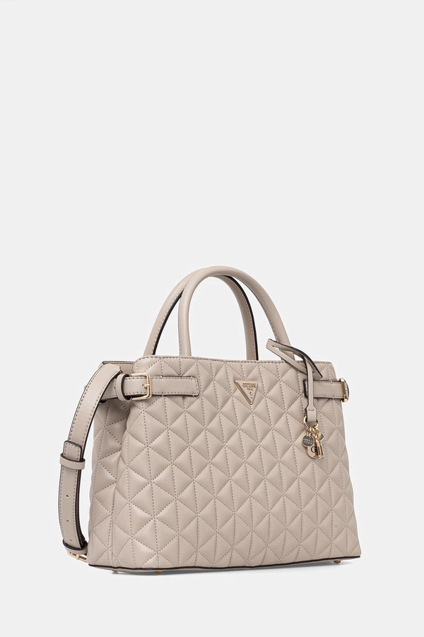 Сумочка Guess PAISLEIGH колір бежевий фото 2