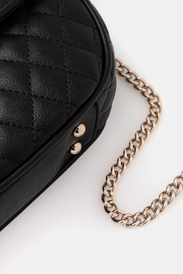 Сумочка Guess ATABEY колір чорний фото 4