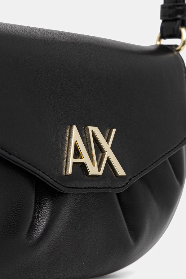 Сумочка Armani Exchange колір чорний фото 4