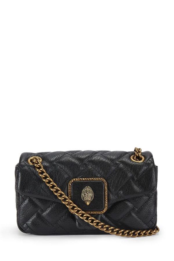 Шкіряна сумочка Kurt Geiger London Pimlico колір чорний