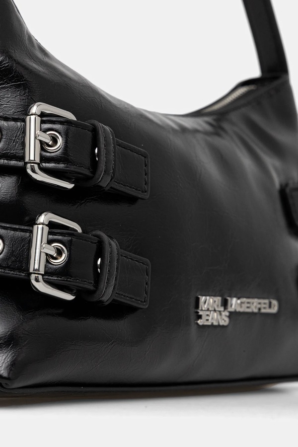 Сумочка Karl Lagerfeld Jeans колір чорний фото 4