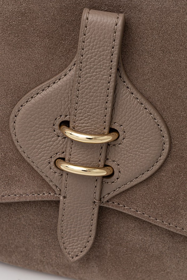 Сумка крос-боді жіноча замшева Coccinelle MAVERY SUEDE колір коричневий фото 4
