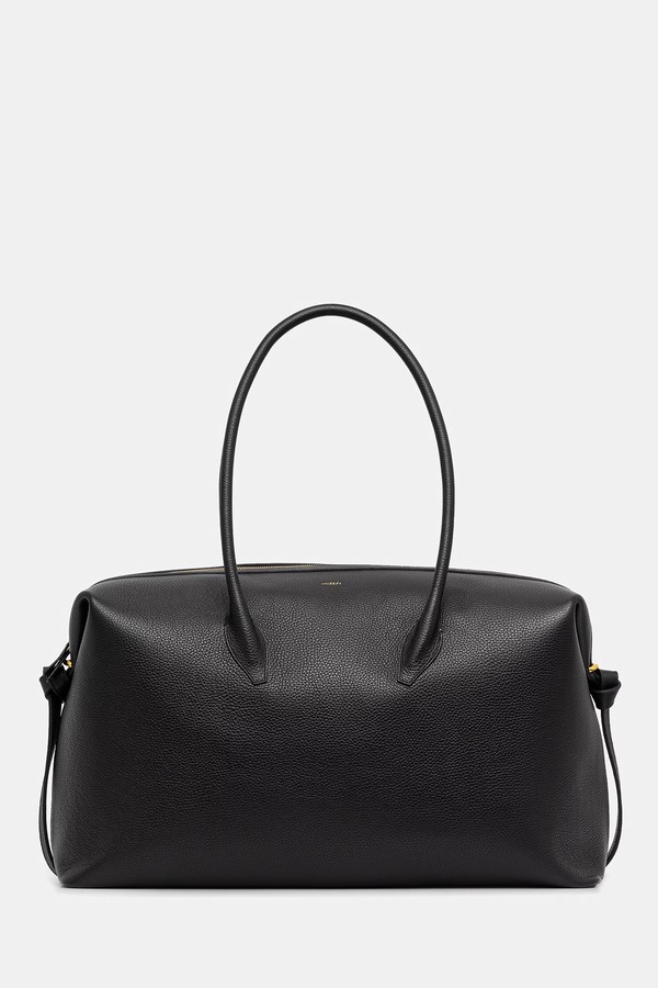 Сумочка женская кожаная Yuzefi BRIOCHE WEEKENDER цвет черный