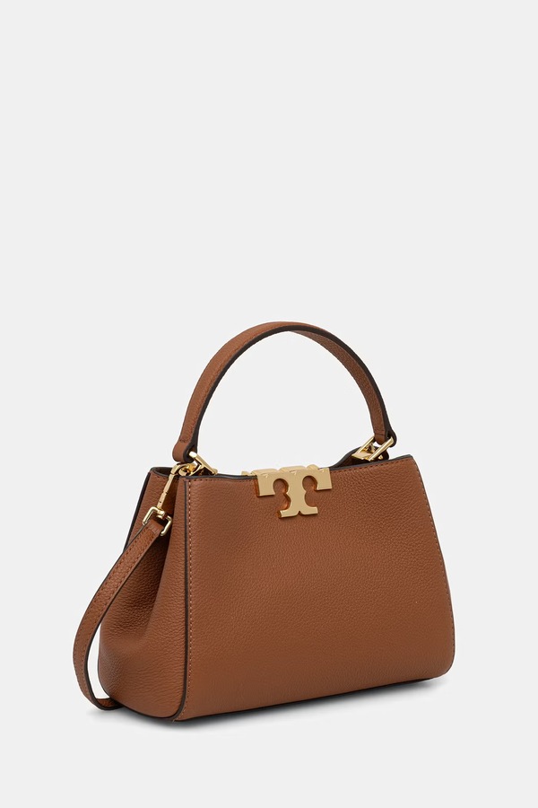 Сумочка жіноча шкіряна Tory Burch Eleanor колір коричневий