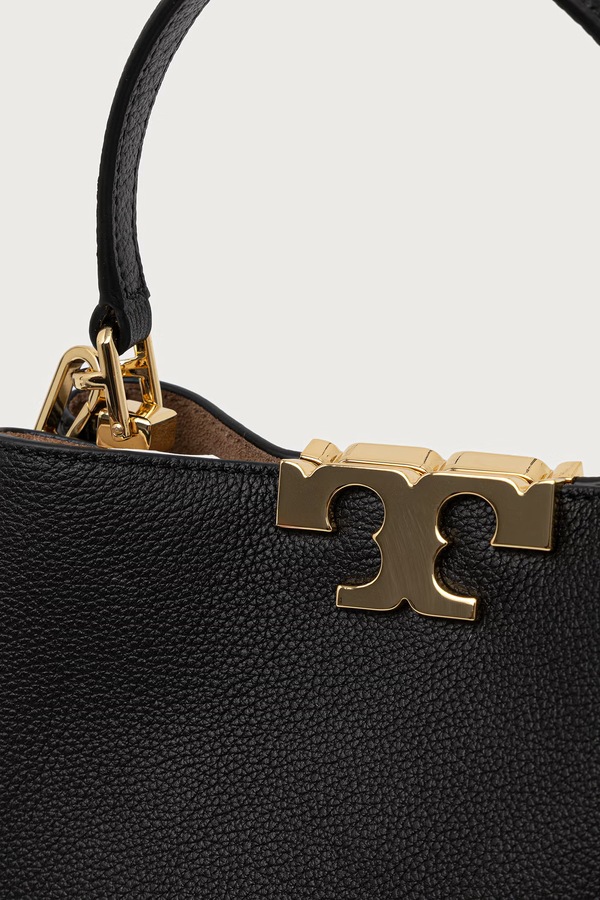 Сумочка жіноча шкіряна Tory Burch Eleanor колір чорний фото 4