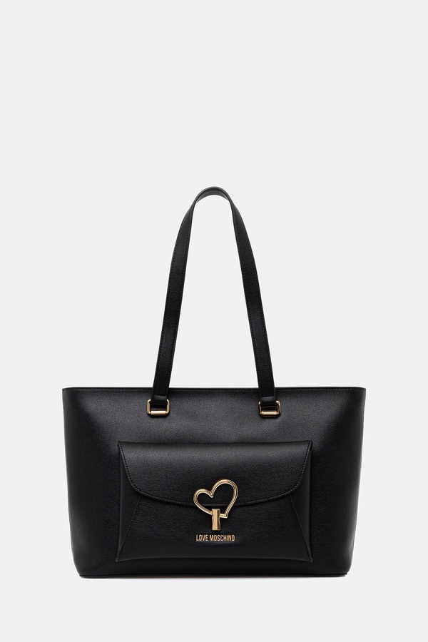 Сумочка Love Moschino колір чорний