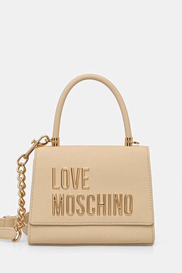 Сумочка Love Moschino цвет бежевый