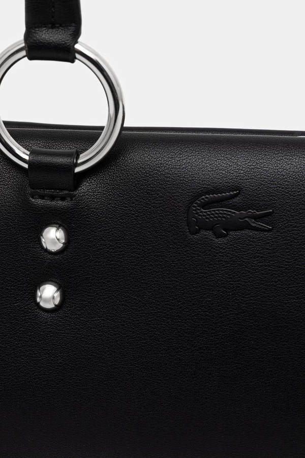 Сумочка Lacoste колір чорний фото 4