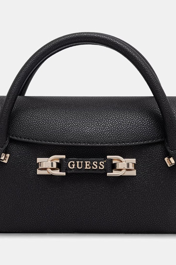 Сумка крос-боді жіноча зі штучної шкіри Guess SOPHIA колір чорний фото 4