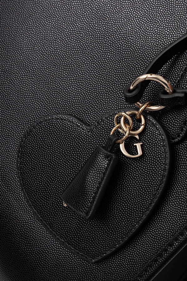 Сумка крос-боді жіноча Guess ISOBEL колір чорний фото 4