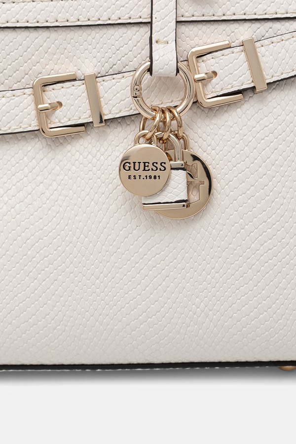 Сумка baguette жіноча Guess DOVIE колір білий фото 2
