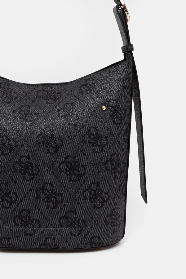 Сумочка жіноча Guess MERIDIAN колір сірий фото 4