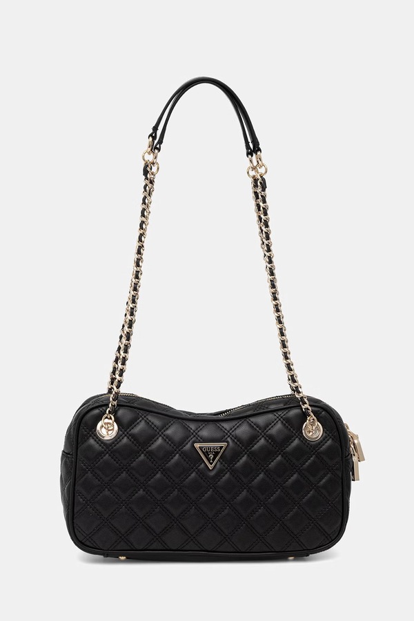 Сумка baguette женская из искусственной кожи Guess GIULLY цвет черный