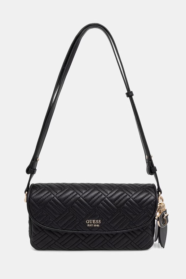 Сумка baguette женская из искусственной кожи Guess SALLY цвет черный