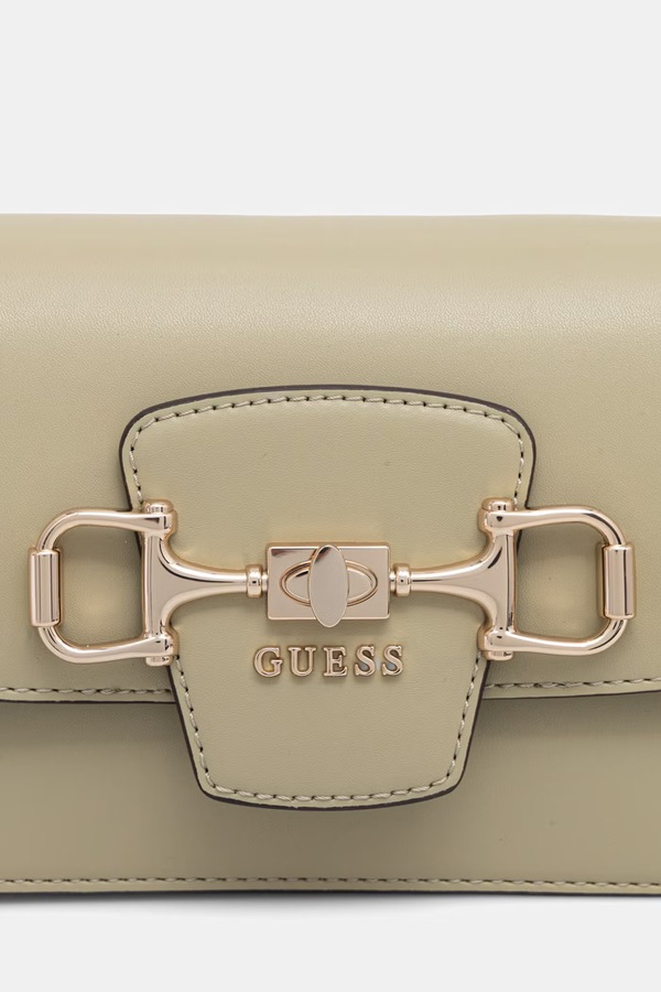 Сумочка жіноча зі штучної шкіри Guess JANIE колір зелений фото 4