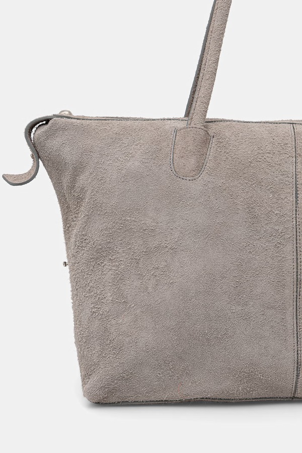 Замшевая сумочка Max&Co. MCASAMBAG цвет серый фото 2