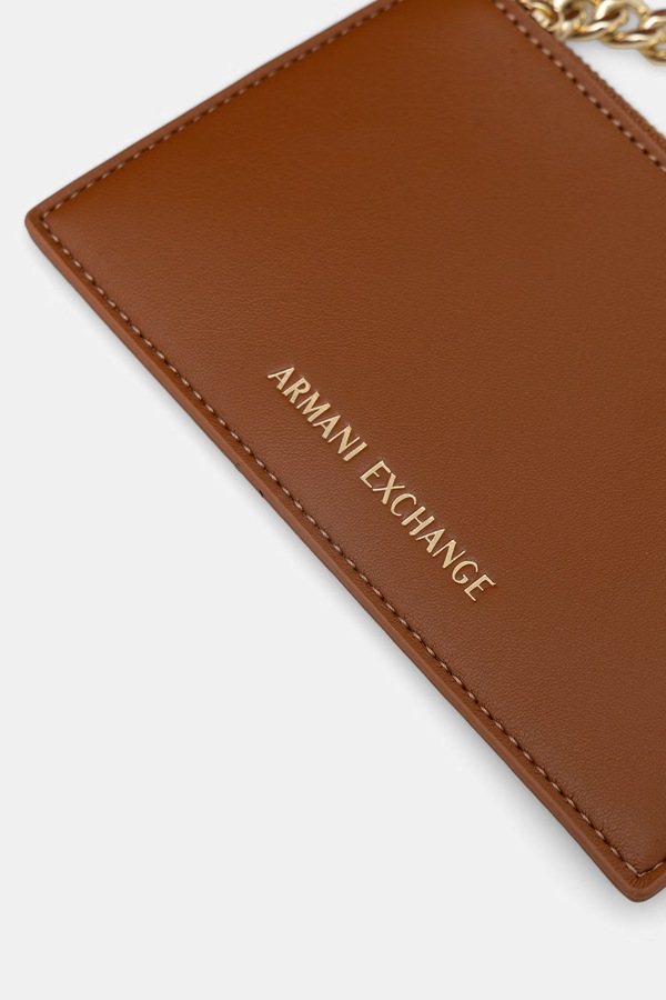 Сумка-тоут жіноча Armani Exchange колір коричневий фото 4
