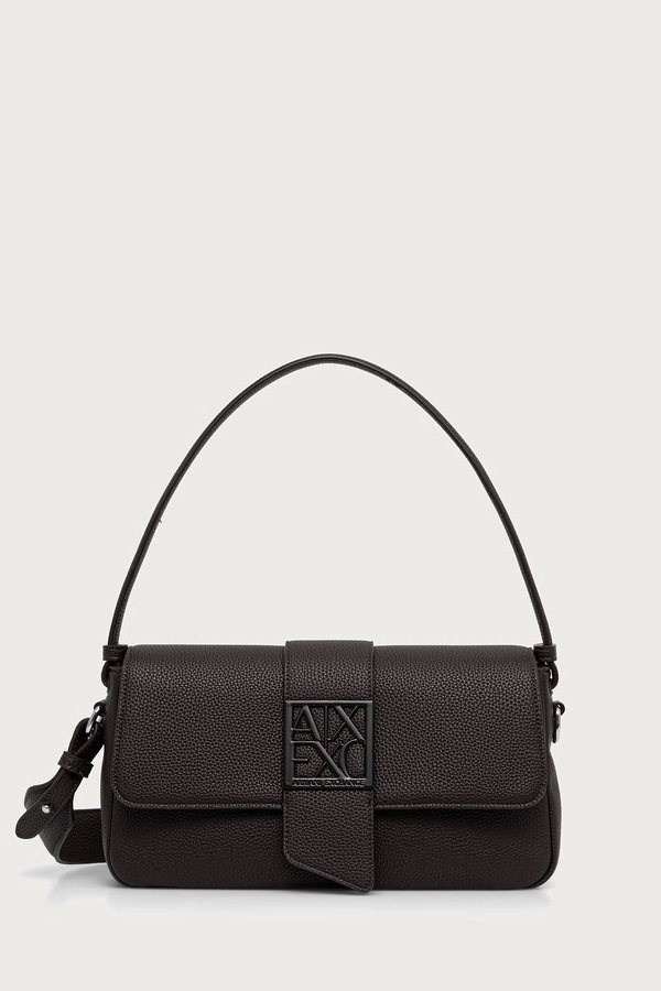 Сумка крос-боді жіноча Armani Exchange колір коричневий