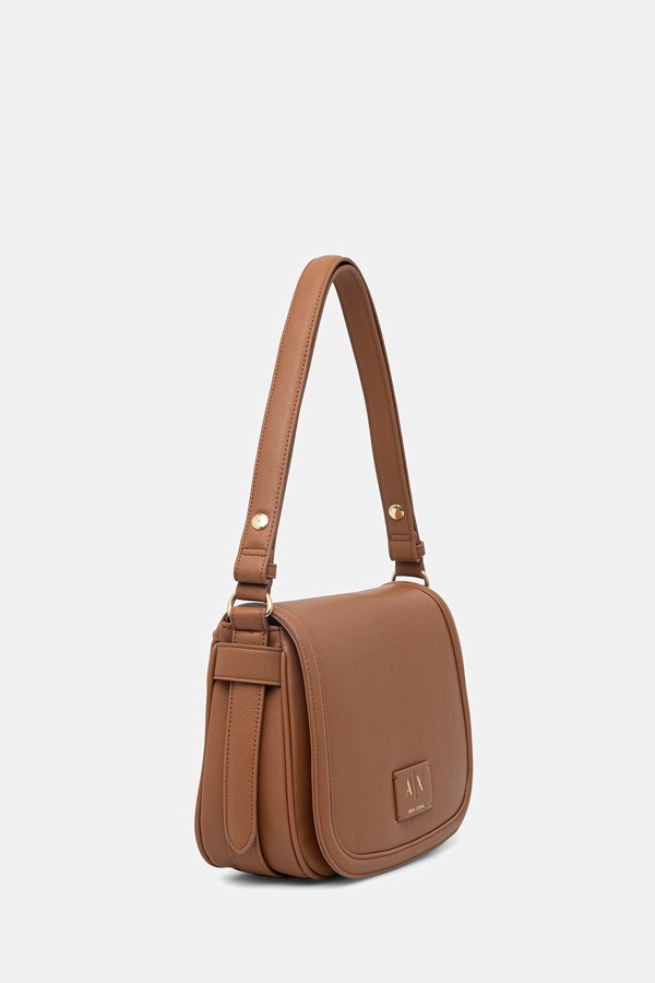 Сумочка женская из искусственной кожи Armani Exchange цвет коричневый