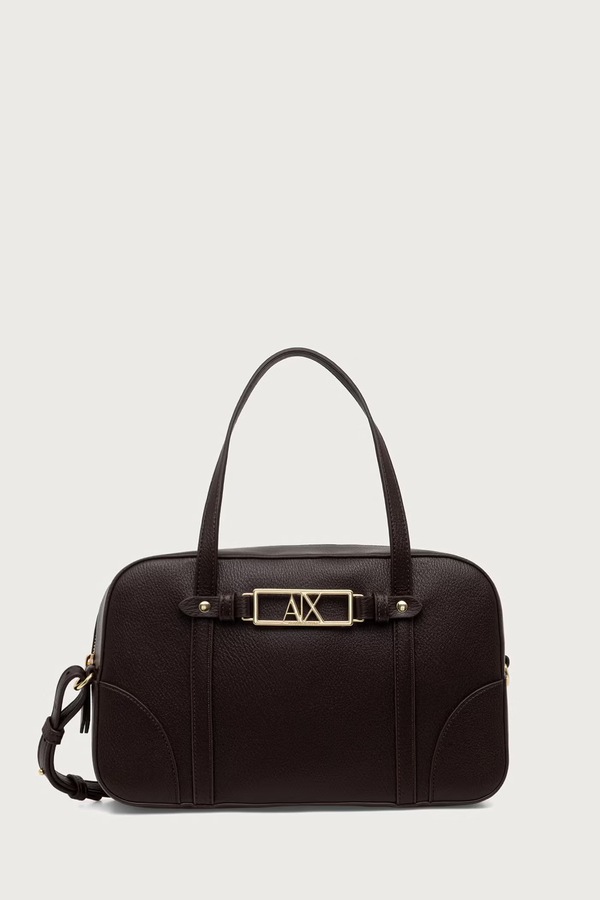 Сумка кросс-боди женская из искусственной кожи Armani Exchange цвет коричневый
