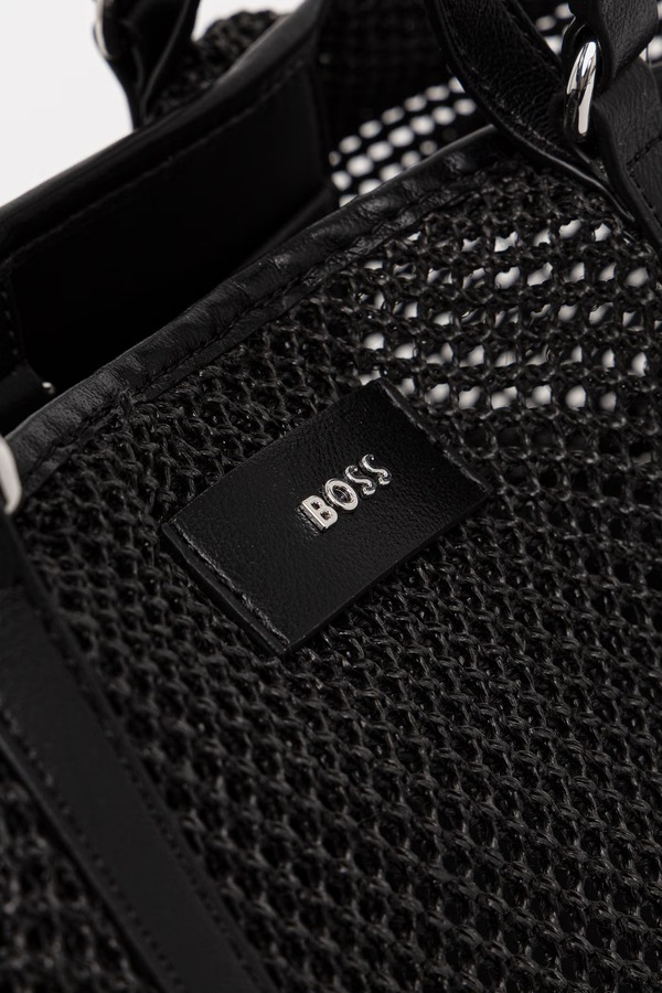 Сумочка жіноча BOSS Palmah Tote ME колір чорний фото 4