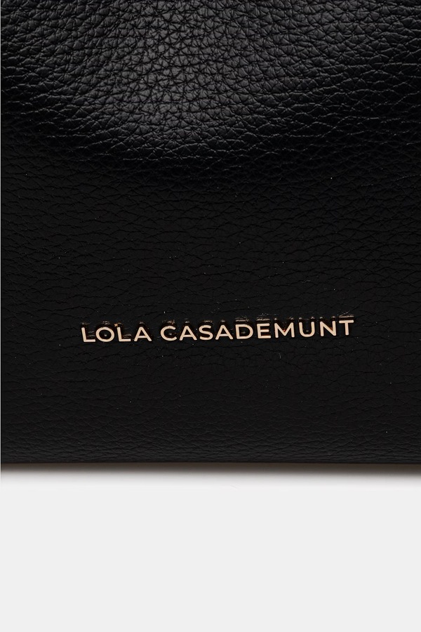 Сумочка жіноча зі штучної шкіри Lola Casademunt колір чорний фото 3