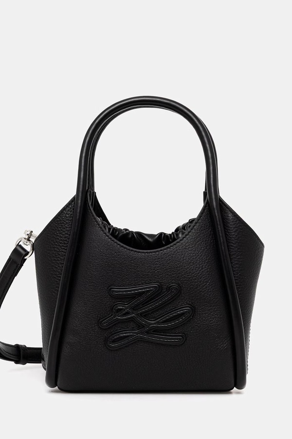 Сумка крос-боді жіноча Karl Lagerfeld K/AUTOGRAPH колір чорний