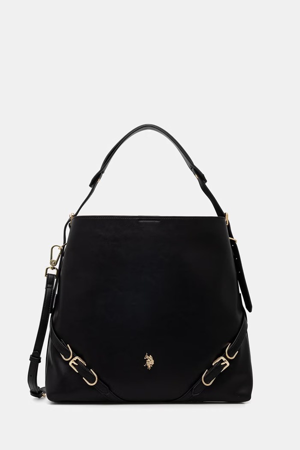 Сумочка жіноча U.S. Polo Assn. GUILDFORD колір чорний