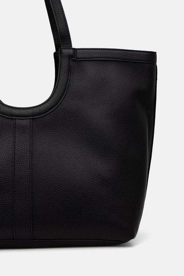 Сумка-шопер жіноча зі штучної шкіри U.S. Polo Assn. LAWSON колір чорний фото 2