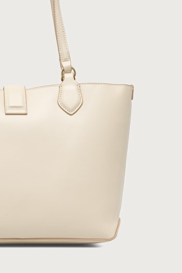 Сумка-шопер жіноча зі штучної шкіри U.S. Polo Assn. MARGARET колір бежевий фото 3